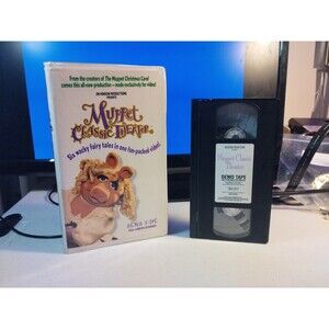 Jim Henson's Muppet Classic Theater 1994 VHS Screener Demo Tape